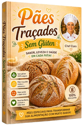 Capa de Pães Traçados Sem Glúten