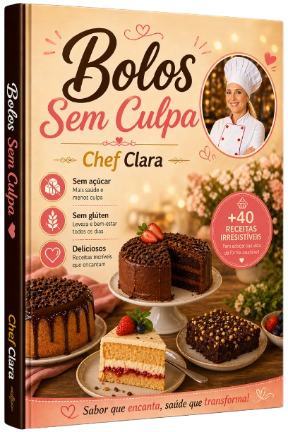 Capa de Bolos Sem Culpa