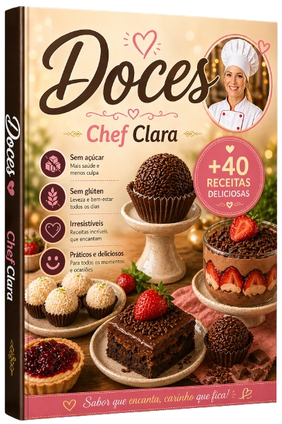 Capa de Doces Chef Clara